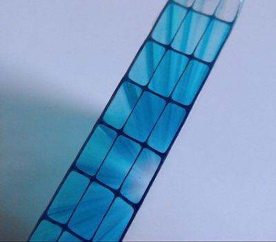 湖蓝四层阳光板（10mm）